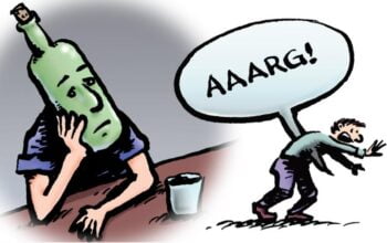 Luput dari Pantauan Penjual miras Di Joho-Semen Terus Menggeliat.