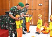 Keceriaan Anak-anak dari KB RA AL Mabrur Bendosari Outingclass di Makodim 0726/Sukoharjo