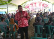 Bupati Kediri H.Dhito Himawan Pramana Turut Hadir Membagikan Sertifikat Tanah Program PTSL Di Desa Ngadiluwih..