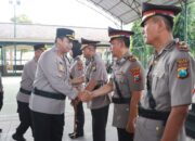 Kapolres Kediri Pimpin Upacara Sertijab Wakapolres, Kasat Binmas dan Kapolsek Papar