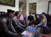 Kapolres Kediri Kota Anjangsana ke Anggota yang Sakit