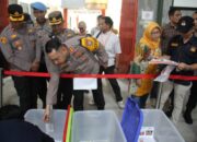 Kapolres Kediri Kota Cek Gudang KPU Untuk Pastikan Keamanan Logistik Pemilu