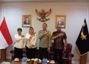 Eratkan Persahabatan, Kornas TRCPPA Kunjungi Polda Metro Jaya.