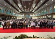 Kapolres Kediri Kota Hadiri Pelantikan Pengawas Tempat Pemungutan Suara (PTPS) Se Kota Kediri