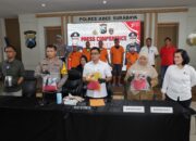 Polrestabes Surabaya Amankan Empat Orang Tersangka Kasus Pencabulan Anak Dibawah Umur