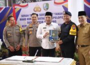 Polda Jatim Terima Hibah Tanah dari Pemkab Sampang Untuk Pembangunan Kompi Brimob