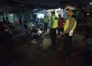 Intensifkan Razia Knalpot Brong, Kapolsek Mojoroto Pimpin Razia Gabungan Cipta Kondisi Masa Kampanye Terbuka