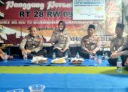 Arahan Penting Binpolsus Satpam Dit Binmas Polda Jatim Saat Melakukan Kunjungan di Pos Kamling RT 28 RW 09 Mojoroto Kediri