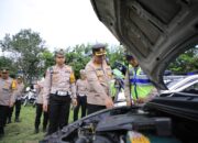 Kapolres Ngawi Cek Kendaraan Dinas, Pastikan Siap Amankan Pemilu 2024