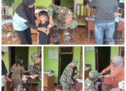 Peduli Stunting, Babinsa Koramil Selorejo Dampingi Kegiatan Posyandu Balita Di Wilayah Binaannya