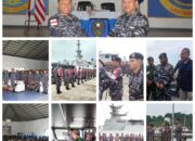 Upacara Pemberangkatan Satgas Pengamanan dan Pendistribusian Logistik KPU di Wilayah Kepulauan Raja Ampat