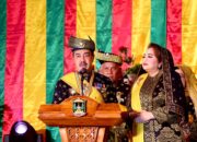 PENGANUGRAHAN GELAR KEHORMATAN DATOK SERI SAKTI BHAYANGKARA UTAMA KEPADA WAKAPOLRI KOMJEN. POL. DRS. AGUS ANDRIANTO, S.H., M.H.