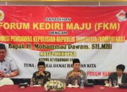 Gandeng Kompolnas, FKM Gelar Sarasehan di Hotel Merdeka Kota Kediri dengan Tema Pemilu Damai Harapan Kita