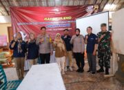 Kapolres Blitar Kota Patroli dan Monitoring Rekapitulasi Penghitungan Perolehan Suara Pemilu di PPK 3 IMG 20240219 WA0117