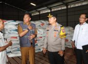 Kapolres Sumenep Cek Gudang Bulog, Pastikan Stok Beras Aman Selama Bulan Ramadhan.