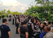 Satlantas Polres Kediri Bersama Polsek Ngadiluwih Amankan Puluhan Balap Liar Di Banggle Ngadiluwih Kediri.
