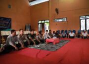 Rutin Adakan Jum’at Curhat, Polres Kediri Diskusi Kamtibmas Bersama Warga Kunjang