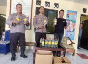 Ops Pekat Semeru 2024, 3 Penjual dan Puluhan Miras Siap Edar Diamankan Polsek Wates