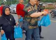 DPC GRIB JAYA Kab.Kediri Bagi 200 Paket Takjil Kepada Warga