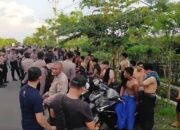 Satlantas Polres Kediri Melakukan Operasi Gabungan Balap Liar, Penertipan Kenalpot Brong Bersama Polsek Ngadiluwih dan Berhasil Mengamankan Puluhan Kendaraan Sepeda Motor