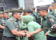 Dandim 0808/Blitar Pimpin Korps Raport Kenaikan Pangkat