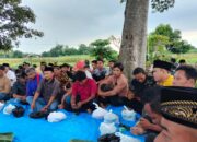 Menyatu Bersama Masyarakat, Polisi Kediri Hadiri Sedekah Bumi Desa Senden