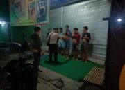 Antisipasi Balap Liar dan Gangguan Kamtibmas di Malam Hari, Polsek Mojoroto Intensifkan Patroli