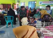 Dukung Pencegahan Stunting, Serka Dwijo Dampingi Kegiatan Posyandu Anak