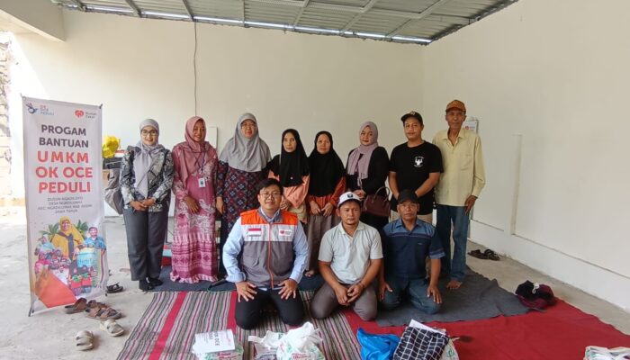 Rumah zakat bersama oke oce menyelenggarakan edukasi wirausaha untuk UMKM binaan