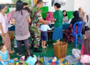 Cegah Stunting, Aksi Serda Supriyono Bersama Posyandu Lingkungan Cepoko Wlingi Blitar