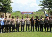 LATIHAN PENINGKATAN KEMAMPUAN MENEMBAK ANGGOTA POLRES KEDIRI KOTA