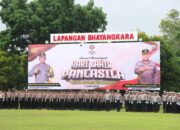 KAPOLDA KEPRI PIMPIN UPACARA HARI LAHIR PANCASILA, TEKANKAN PENTINGNYA PANCASILA SEBAGAI PEMERSATU BANGSA MENUJU INDONESIA EMAS 2045