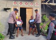 “Tali Kasih” Wujud Kepedulian yang Berkelanjutan oleh Kapolsek Kawasan Pelabuhan Gilimanuk dengan Berikan Bantuan Sembako Kepada Warga Kurang Mampu