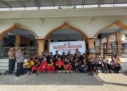 HUT Bayangkara Polsek Mojo Bersama 3 Perguruan Silat Mengadakan Bakti RELIGi.