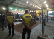 Patroli Malam Hingga Menjelang Subuh, Polsek Mojoroto Gelar KRYD, Kapolsek : Datangi Warung yang Digunakan Pesta Miras