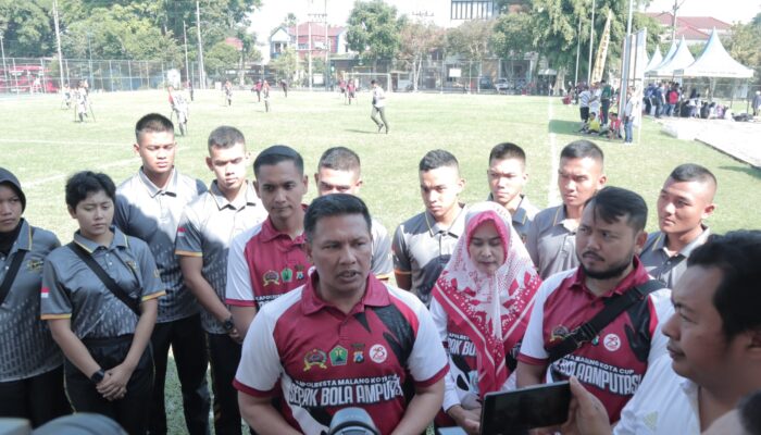 Pj. Wali Kota Malang Apresiasi Turnamen Sepak Bola Amputasi Kapolresta Malang Kota Cup 2024