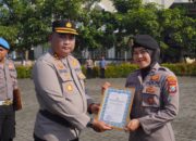 Upacara HKN, Polresta Sidoarjo Apresiasi Polwan Berprestasi Internasional