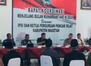 Polres Magetan Himbau Perguruan Silat Hindari Kegiatan yang Memicu Konflik