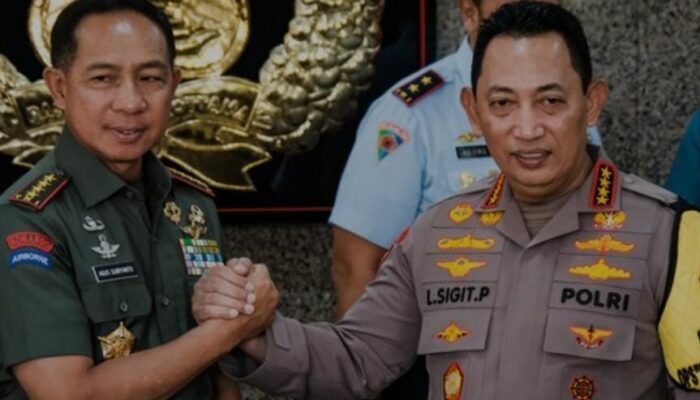 Hasil Survei Litbang Kompas : TNI – Polri Jadi Dua Lembaga Negara Yang Memiliki Citra Positif Teratas