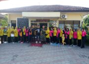 Polsek Papar Gelar Olahraga Bersama Forkompimcam Rayakan HUT Bhayangkara ke-78