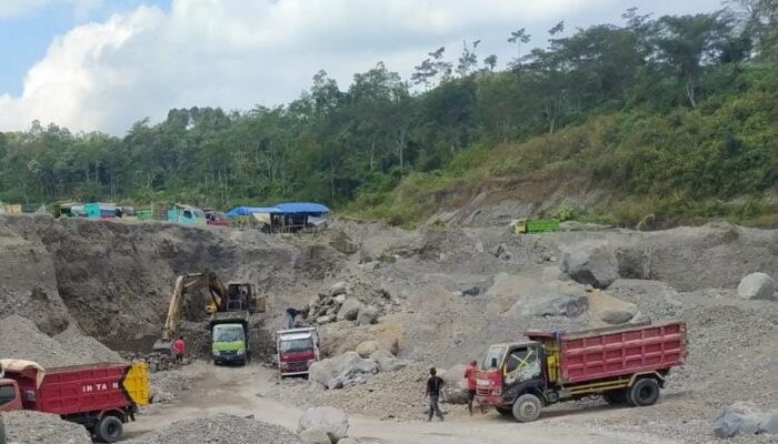 LSM Gerak Kirim Surat Cinta Adanya Pembiaran Tambang Liar Kalibladak.