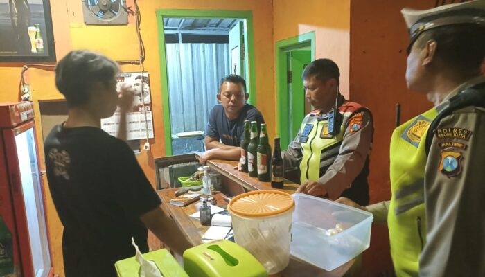 Kapolsek Mojoroto Pimpin Operasi Gabungan Skala Besar, Sasar Tempat Hiburan Malam dan Titik Rawan Kriminalitas
