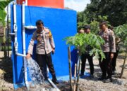 Empat Sumur Bor Bantuan Polres Ponorogo Siap Digunakan, Warga Desa Tak Lagi Kawatir Kekeringan
