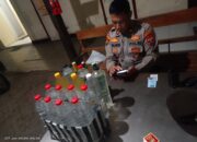 Polsek Mojoroto Gelar Razia Minuman Keras, Ini Temuan Petugas