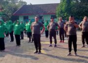 Bersama Persit KCK Cabang XXII, Kodim 0808 Laksanakan Pertemuan dan Olahraga Bersama