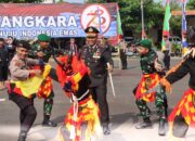 Angkat Kearifan Lokal di Hari Bhayangkara ke-78, Polres Tuban Pentaskan Tarian Thak-thakan