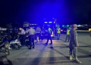 Jelang 1 Muharam Polres Tulungagung Bersama Tiga Pilar Gelar Patroli Skala Besar