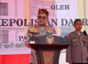 Irwasda Polda Jatim Letakan Batu Pertama Pembangunan Mako Polres Pamekasan