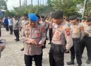 Polres Nganjuk Gencar Lakukan Razia Aplikasi Judi Online di HP Anggota