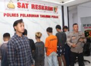 Polres Tanjungperak Kembali Amankan 6 Remaja Kelompok Gangster Team Error Surabaya